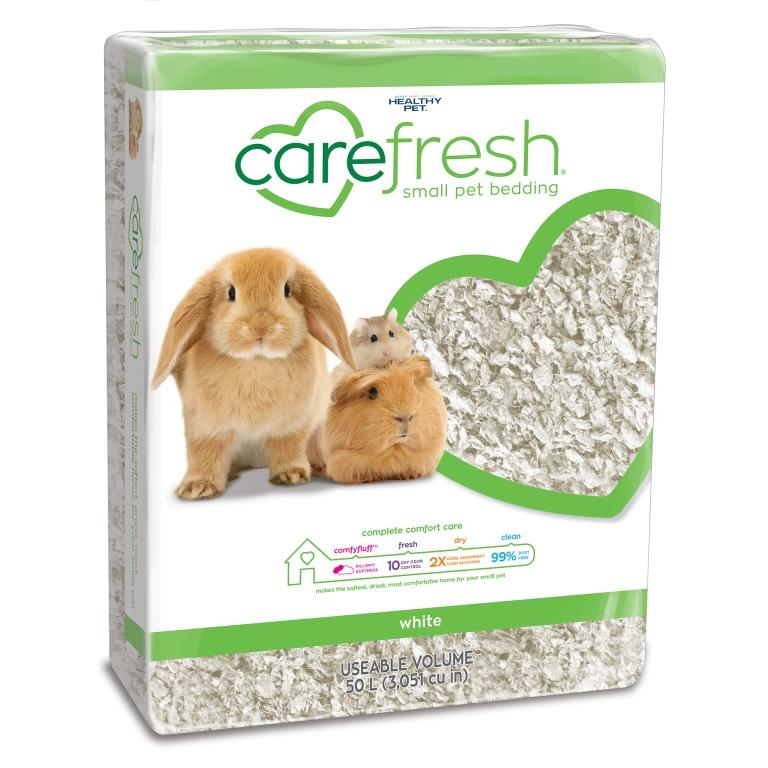 Carefresh Complete Comfort Care White Paper Small Pet Bedding 50 Litre-Habitat Pet Supplies