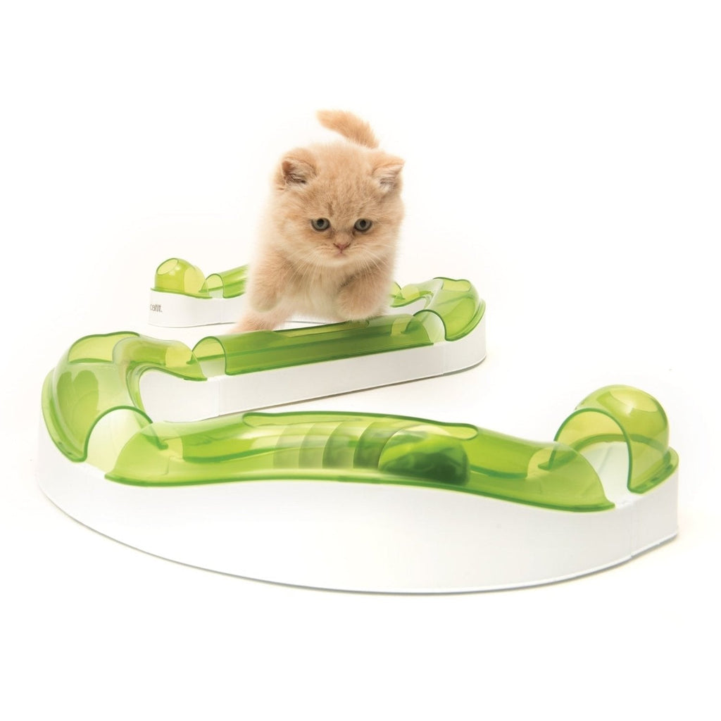 Catit Senses 2.0 Wave Circuit Cat Toy-Habitat Pet Supplies