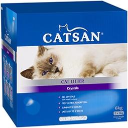 Catsan Cat Litter Crystals 6kg-Habitat Pet Supplies