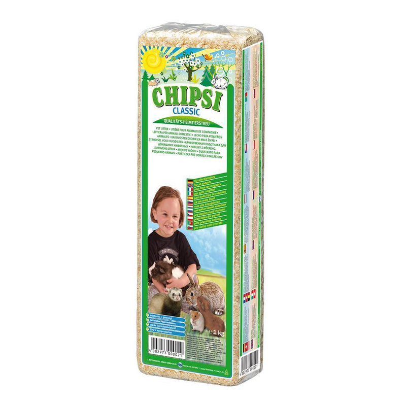 Chipsi Classic Softwood Small Animal Bedding 1kg-Habitat Pet Supplies