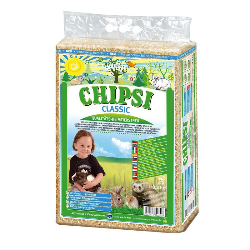 Chipsi Classic Softwood Small Animal Bedding 3.2kg-Habitat Pet Supplies