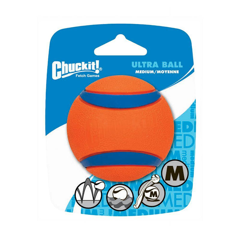 Chuckit Ultra Ball Medium Dog Toy-Habitat Pet Supplies