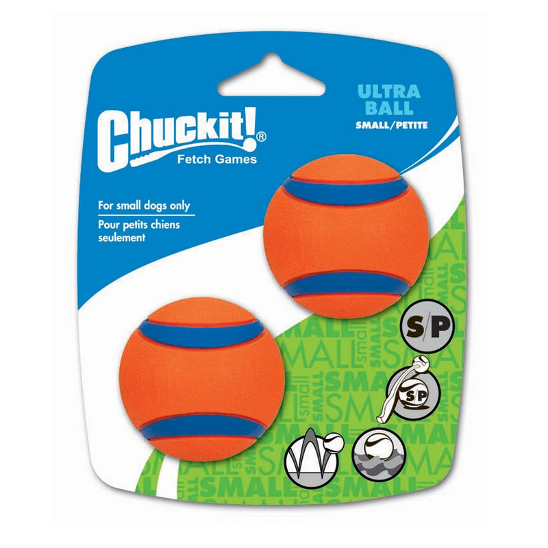 Chuckit Ultra Ball Small 2 Pack-Habitat Pet Supplies