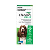 Credelio Plus Flea Heartworm Tick and Worming Chewable Tablets for Dogs 11-22kg Green 6 Pack-Habitat Pet Supplies