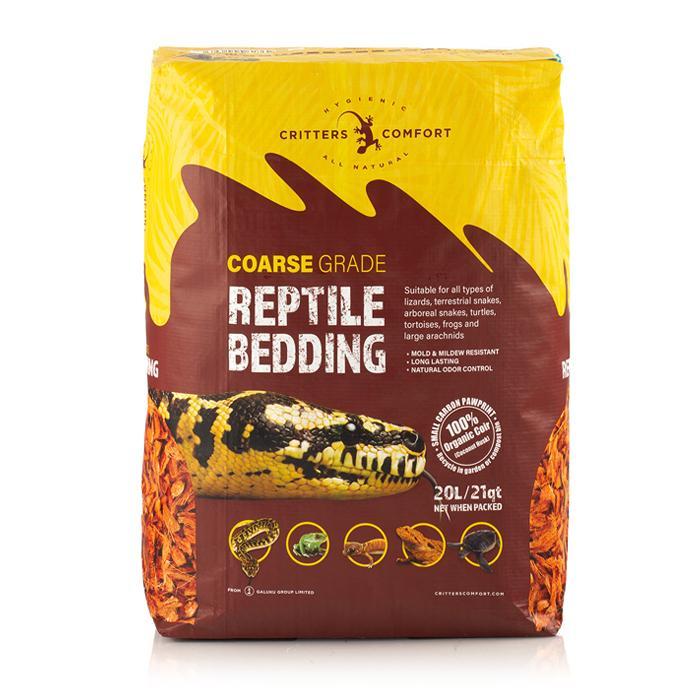 Critters Comfort Reptile Bedding Coarse Grade 20L