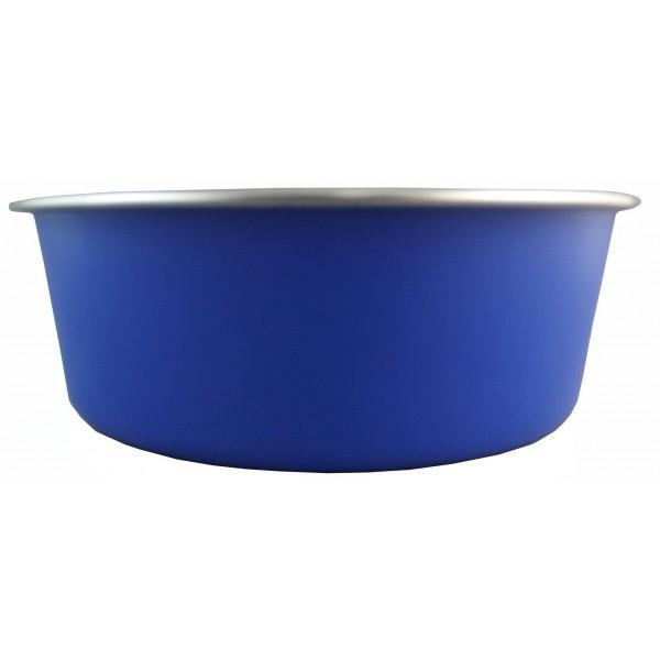 Delisio Design Stainless Steel Dog Bowl Blue Medium-Habitat Pet Supplies
