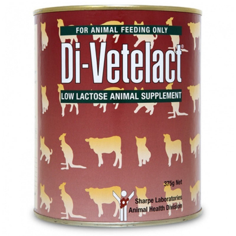 Di-Vetelact Low Lactose Animal Supplement 375g-Habitat Pet Supplies