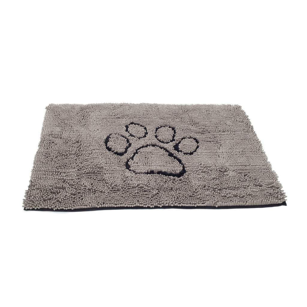 Dog Gone Smart Dirty Dog Doormat Large Misty Grey-Habitat Pet Supplies