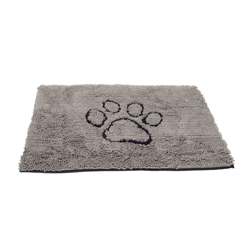Dog Gone Smart Dirty Dog Doormat Medium Misty Grey-Habitat Pet Supplies