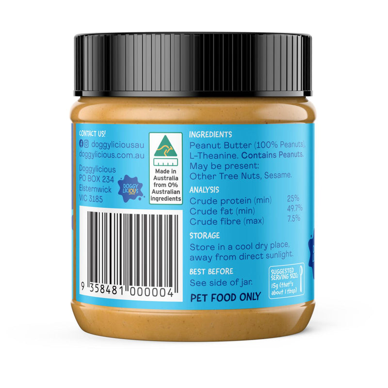 Doggylicious Calming Doggy Peanut Butter 250g