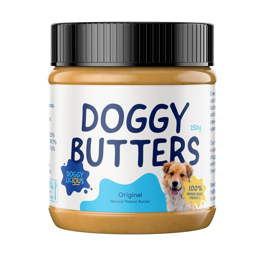 Doggylicious Original Doggy Peanut Butter 250g-Habitat Pet Supplies