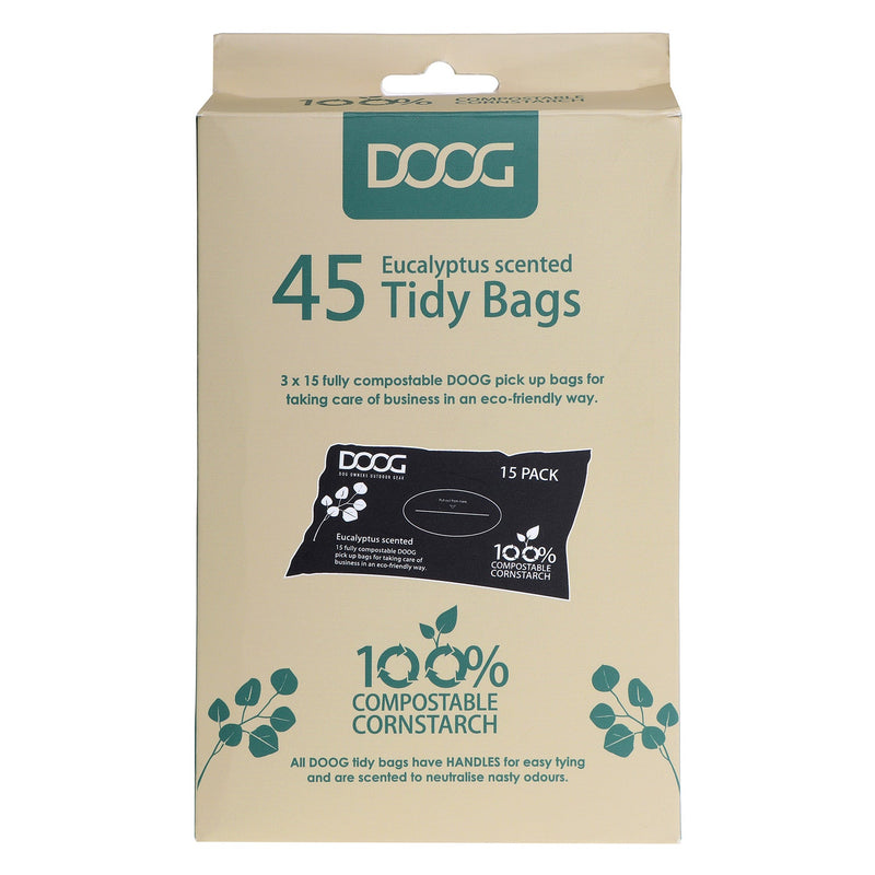 Doog Compostable Dog Poop Bags 45 Pack-Habitat Pet Supplies