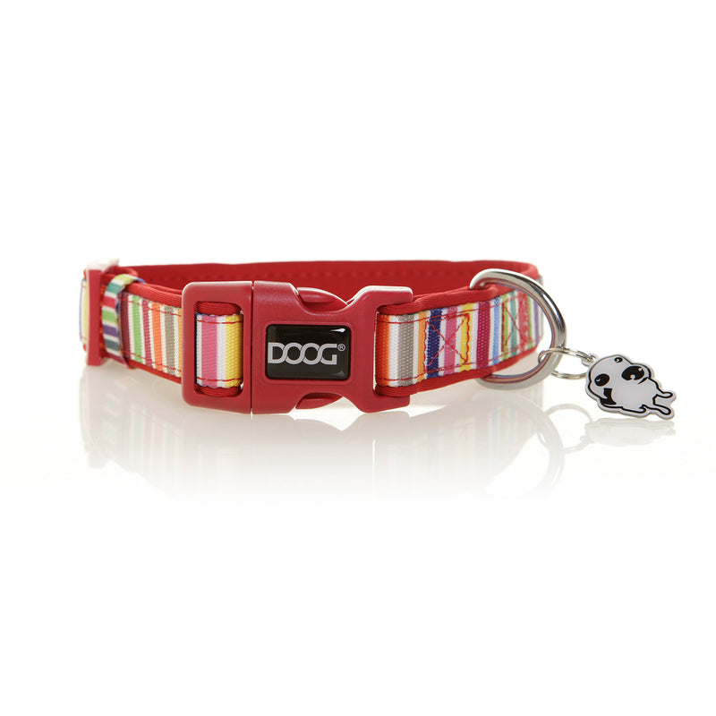 Doog Scooby Neoprene Dog Collar Medium-Habitat Pet Supplies