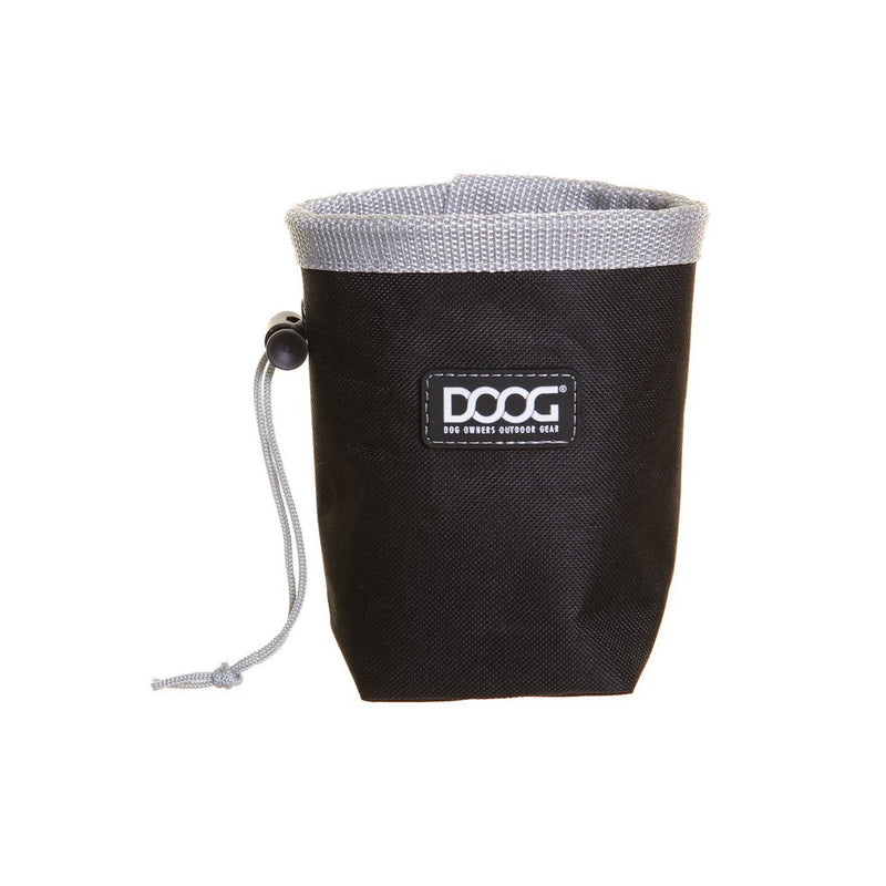 Doog Treat Pouch Black/Grey Mini (+_+)-Habitat Pet Supplies