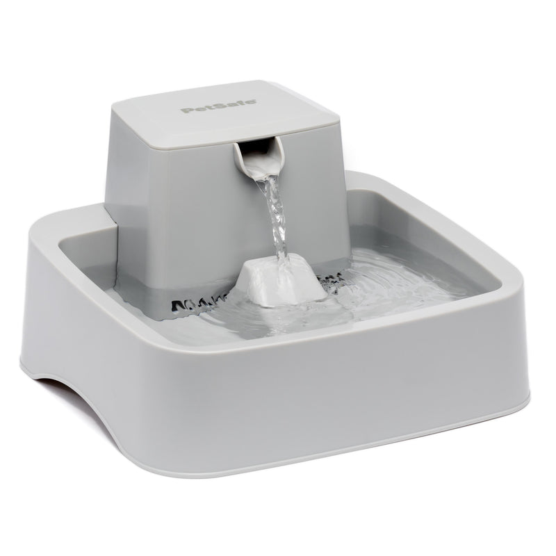 Drinkwell Fresh Water Pet Fountain 1.8 Litres for Cats and Dogs (+_+)-Habitat Pet Supplies