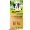 Drontal Allwormer Chewables for Medium Dogs 3-10kg 2 Pack-Habitat Pet Supplies