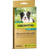 Drontal Allwormer Chewables for Medium Dogs 3-10kg 5 Pack-Habitat Pet Supplies