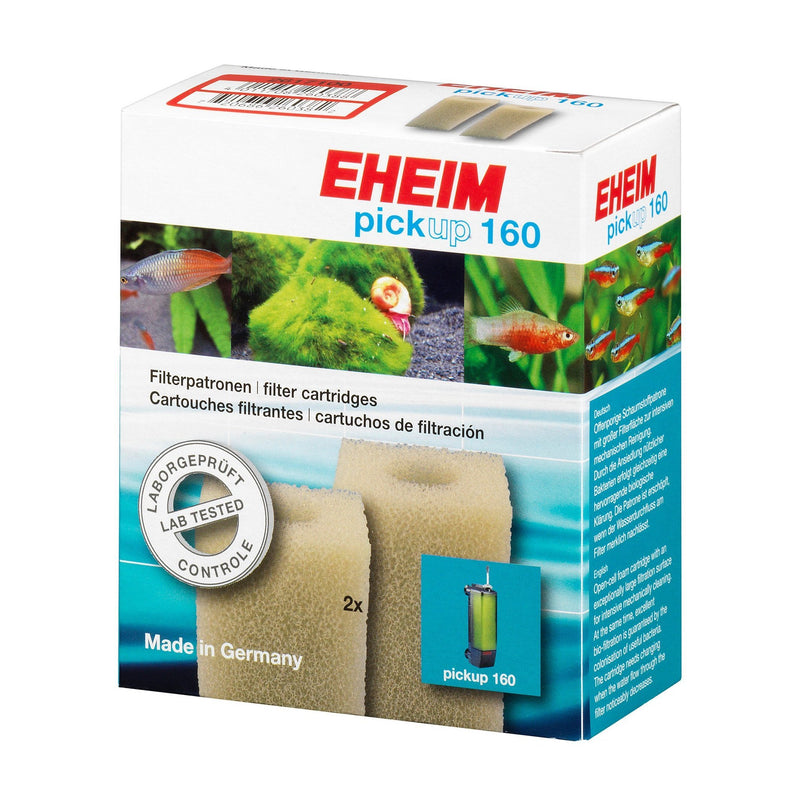 EHEIM Pickup 160 Internal Filter Foam Filter Cartridge 2 Pack-Habitat Pet Supplies