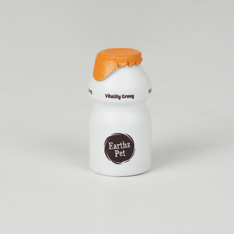 Earthz Pet Vitality Free Range Chicken Gravy for Medium and Large Dogs 55ml x 5***