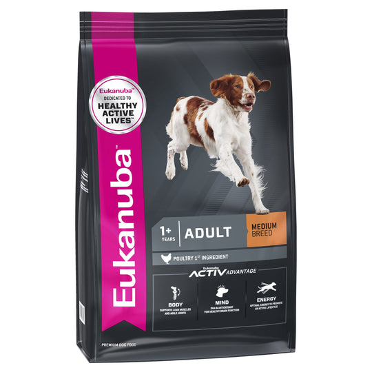 Eukanuba Dog Adult Medium Breed Dry Food 15kg