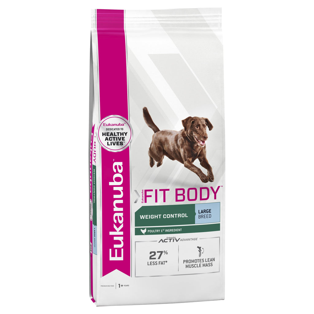 Eukanuba Dog Fit Body Adult Large Breed Dry Food 14kg-Habitat Pet Supplies