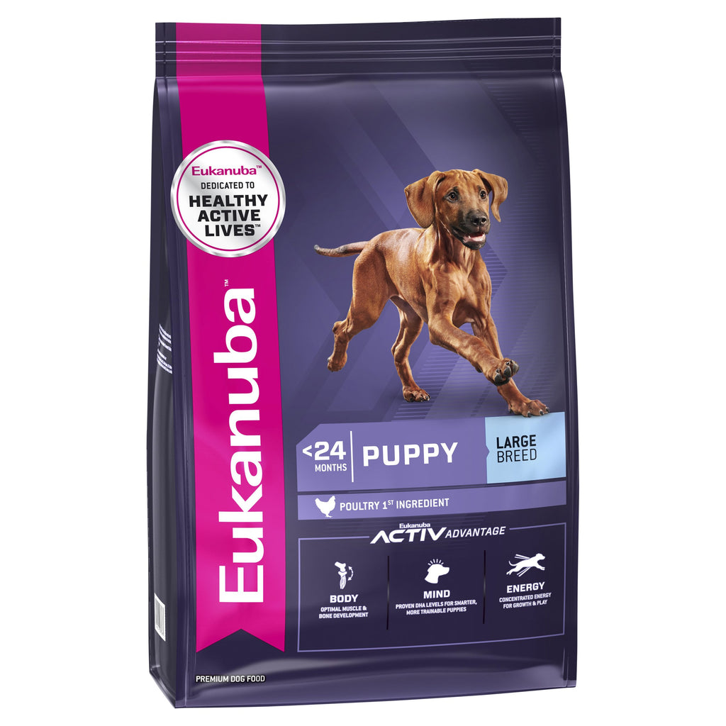 Eukanuba Dog Puppy Large Breed Dry Food 15kg-Habitat Pet Supplies