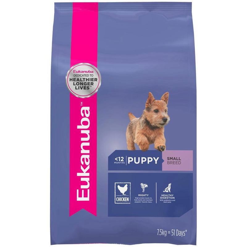 Eukanuba Dog Puppy Small Breed Dry Food 7.5kg-Habitat Pet Supplies