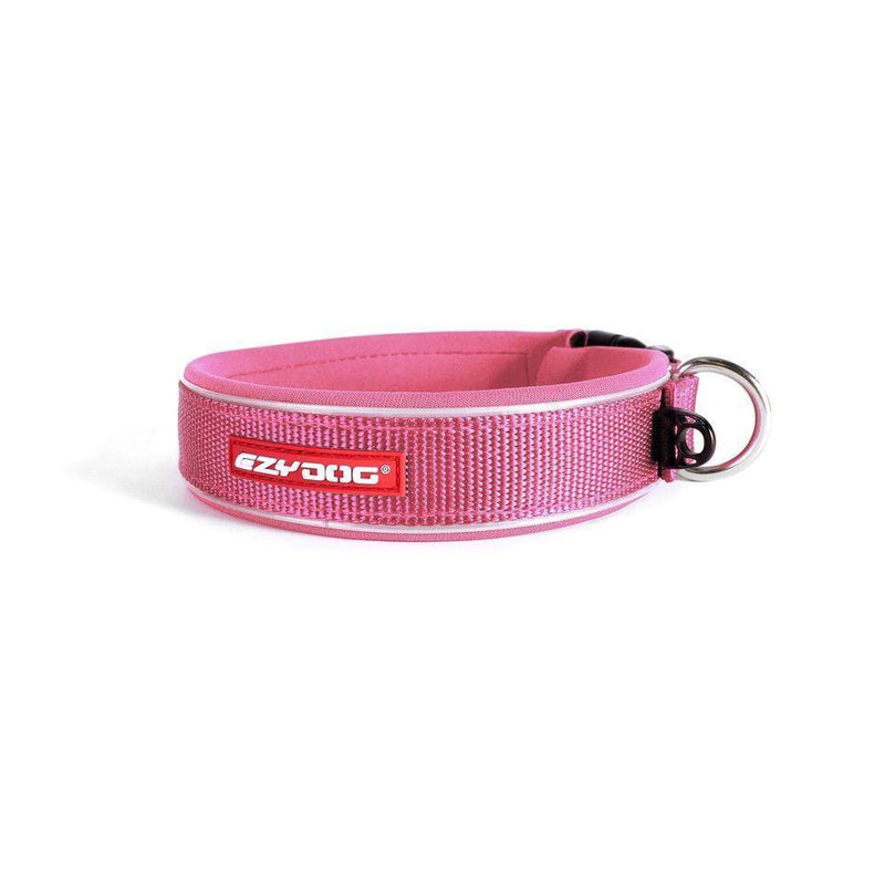 EzyDog Classic Neoprene Dog Collar Pink Extra Large***-Habitat Pet Supplies