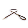 EzyDog Oxford Leather Lite Lead for Small Dogs Brown-Habitat Pet Supplies