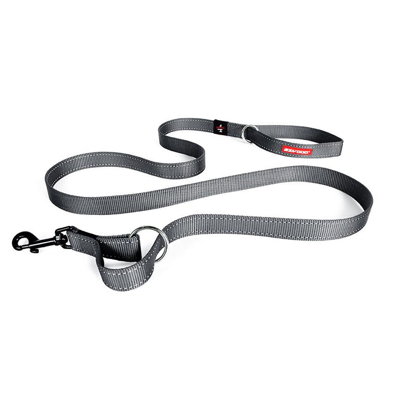 EzyDog Vario 4 Dog Lead Grey*-Habitat Pet Supplies