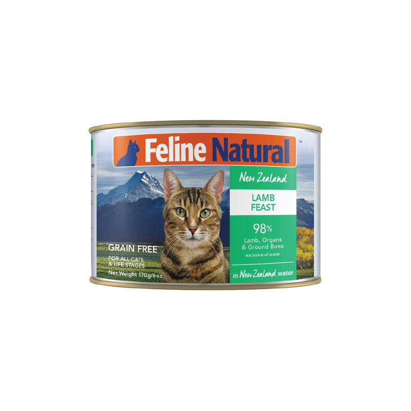 Feline Natural Lamb Feast Wet Cat Food 170g x 12 (+_+)-Habitat Pet Supplies