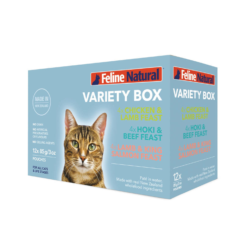 Feline Natural Variety Box Wet Cat Food 85g x 12^^^-Habitat Pet Supplies