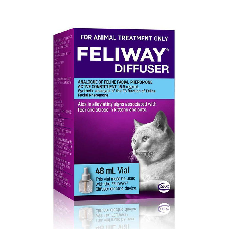 Feliway Pheromone Diffuser Refill for Cats 48ml-Habitat Pet Supplies