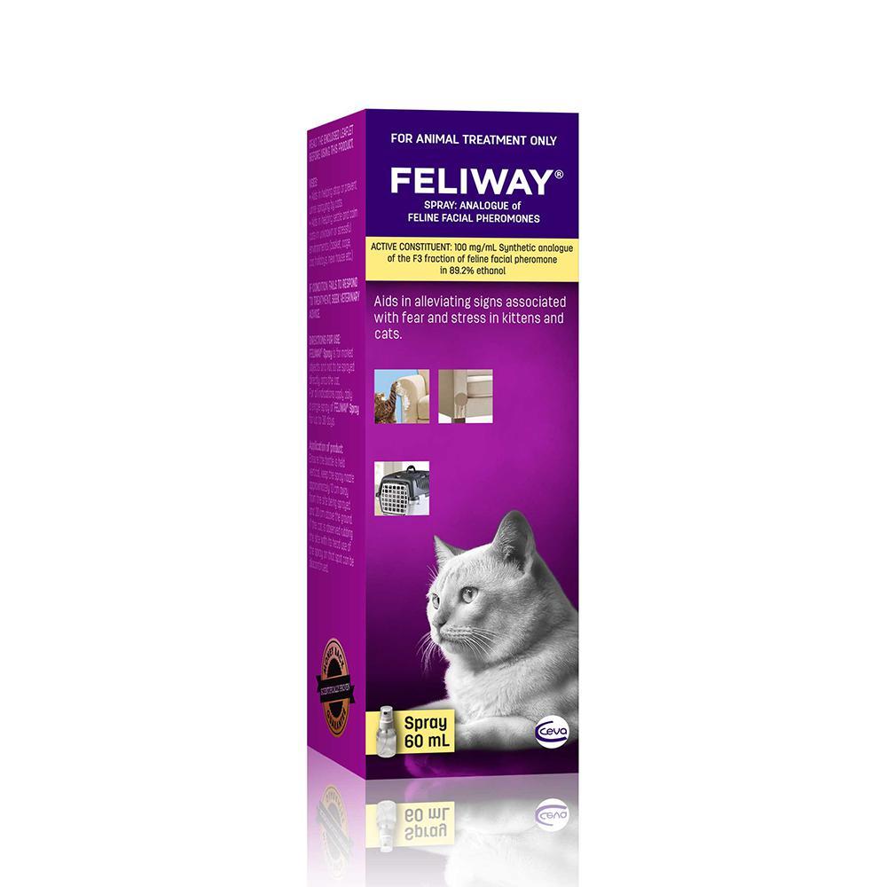 Feliway Pheromone Spray for Cats 60ml-Habitat Pet Supplies
