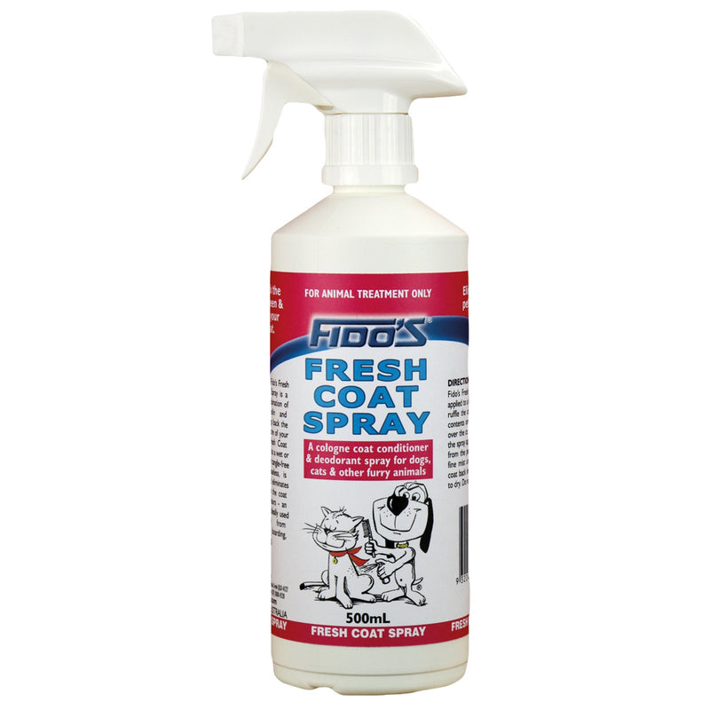 Fidos Fresh Coat Spray 500ml-Habitat Pet Supplies