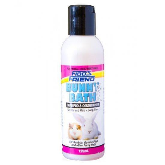 Fidos Friend Bunny Bath Shampoo and Conditioner 125ml-Habitat Pet Supplies