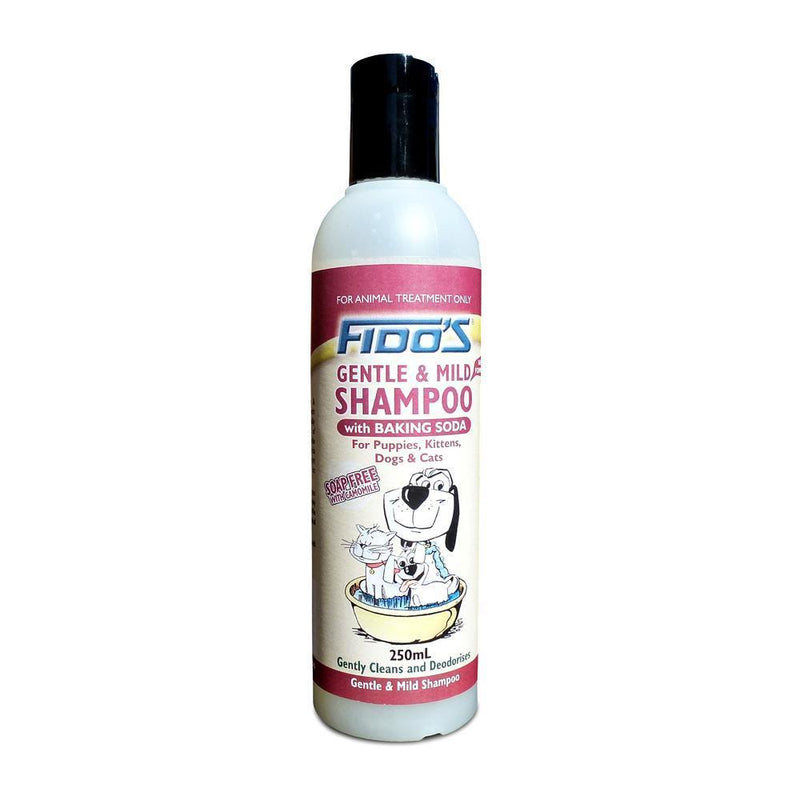 Fidos Gentle and Mild Shampoo with Baking Soda 250ml-Habitat Pet Supplies