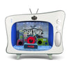 Fish Tank TV Grey/White 15 Litres