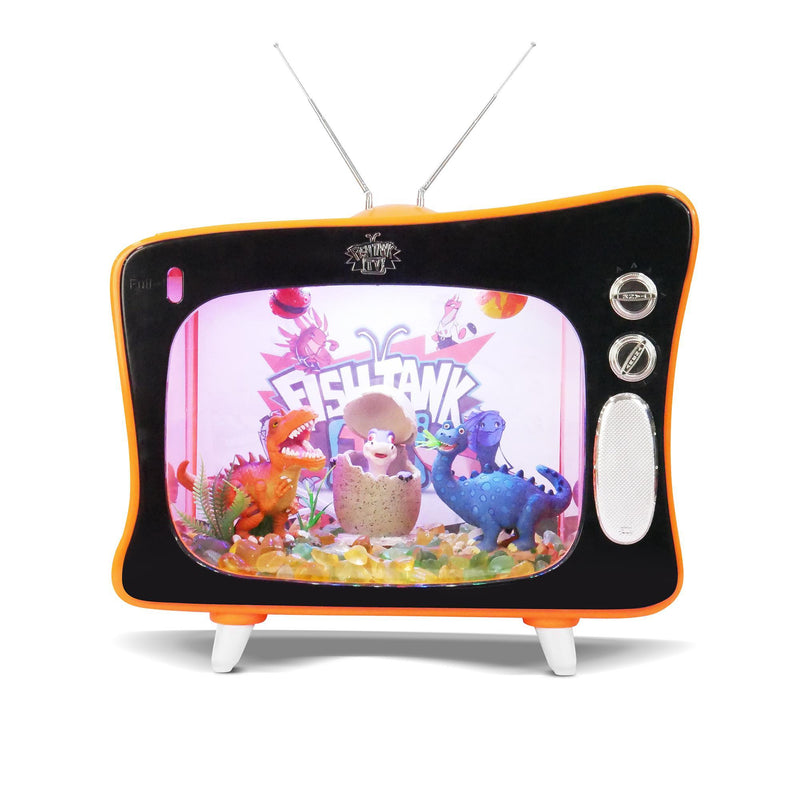 Fish Tank TV Jurassic Land Eggo Saurus