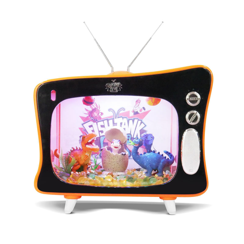 Fish Tank TV Jurassic Land Moon Floaters