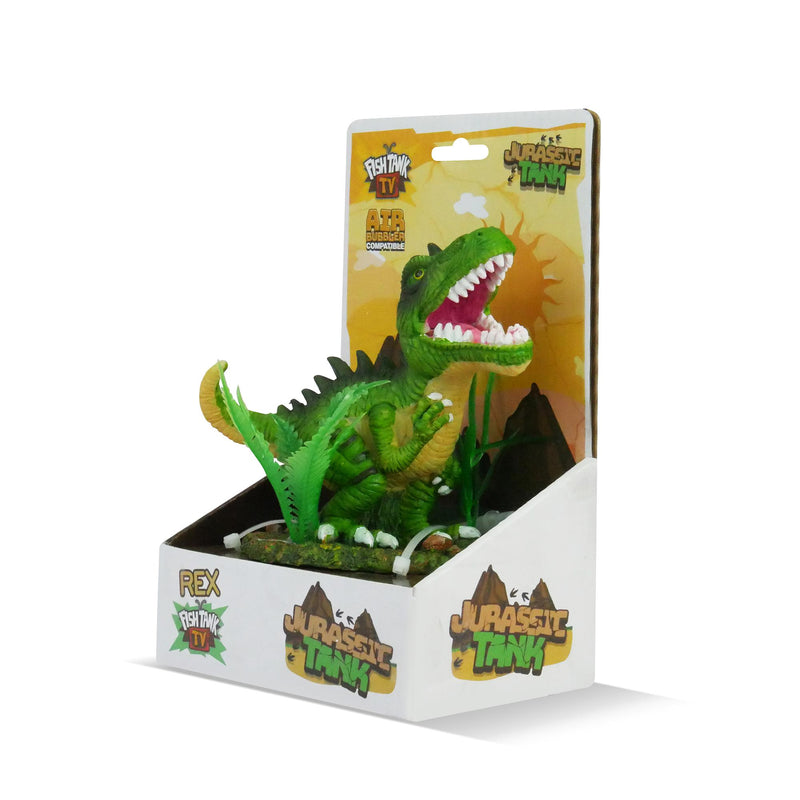 Fish Tank TV Jurassic Land Rex