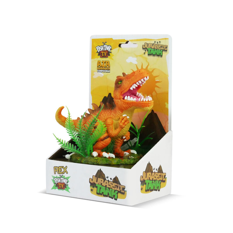 Fish Tank TV Jurassic Land Rex