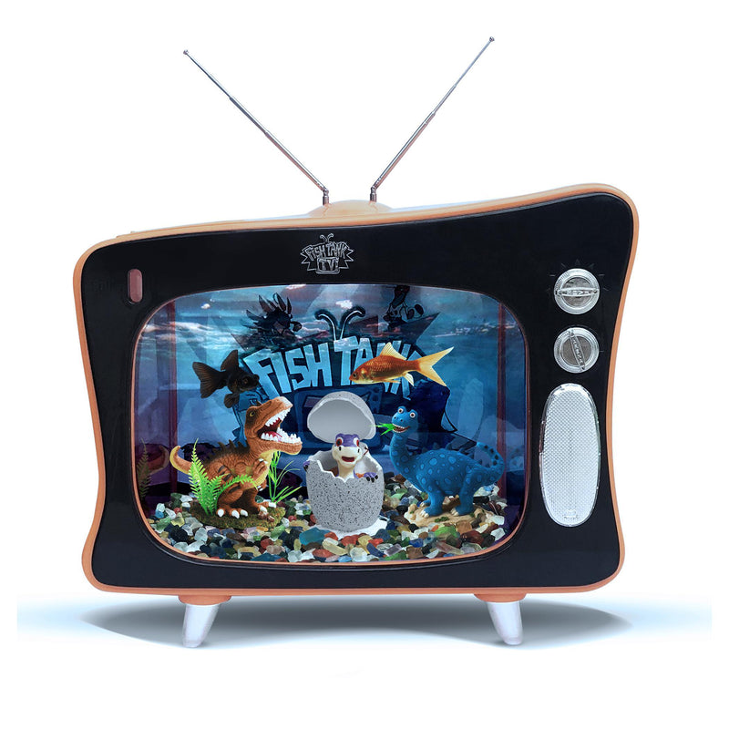 Fish Tank TV Jurassic Land Rex