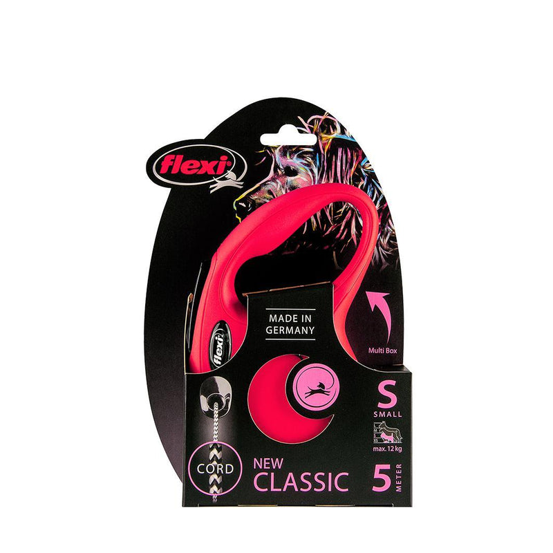 Flexi Classic Cord Retractable Dog Lead Red Extra Small 3m***