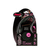 Flexi Classic Tape Retractable Dog Lead Black Small 5m