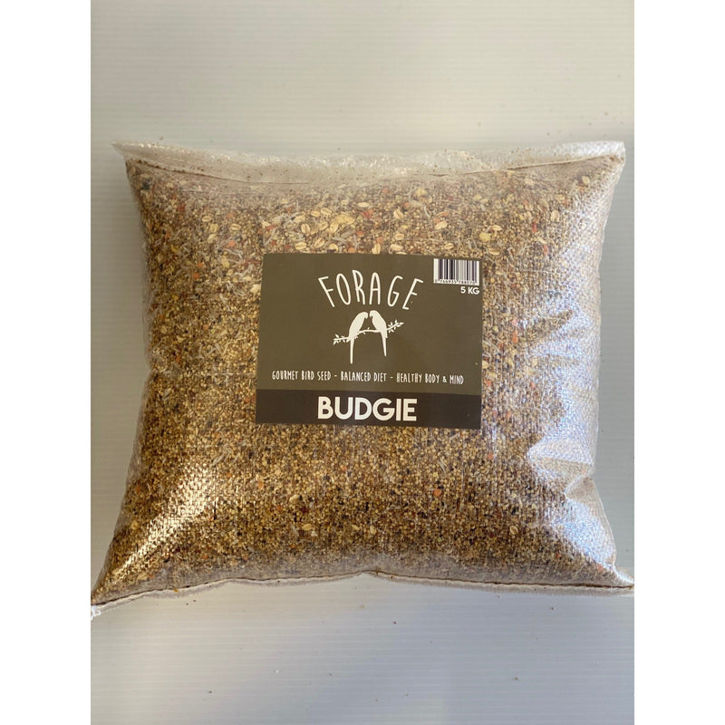 Forage Budgie Gourmet Bird Seed 5kg-Habitat Pet Supplies