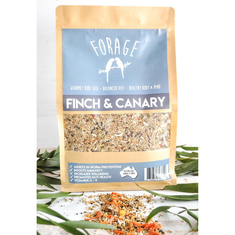 Forage Finch and Canary Gourmet Bird Seed 1.75kg-Habitat Pet Supplies