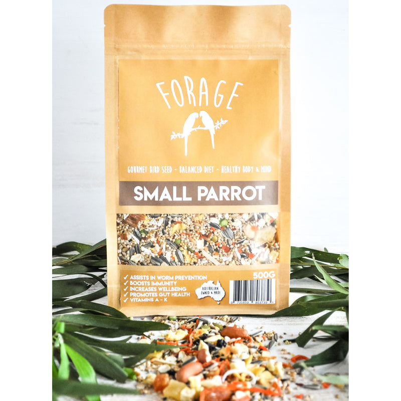 Forage Small Parrot Gourmet Bird Seed 500g-Habitat Pet Supplies