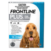 Frontline Plus Flea Treatment for Dogs 10-20kg Blue 3 Pack-Habitat Pet Supplies