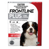 Frontline Plus Flea Treatment for Dogs 40-60kg Red 3 Pack-Habitat Pet Supplies